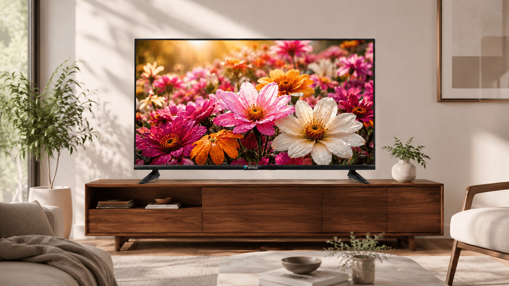 Viyas 40″ Full HD LED TV with Soundbar photo 3