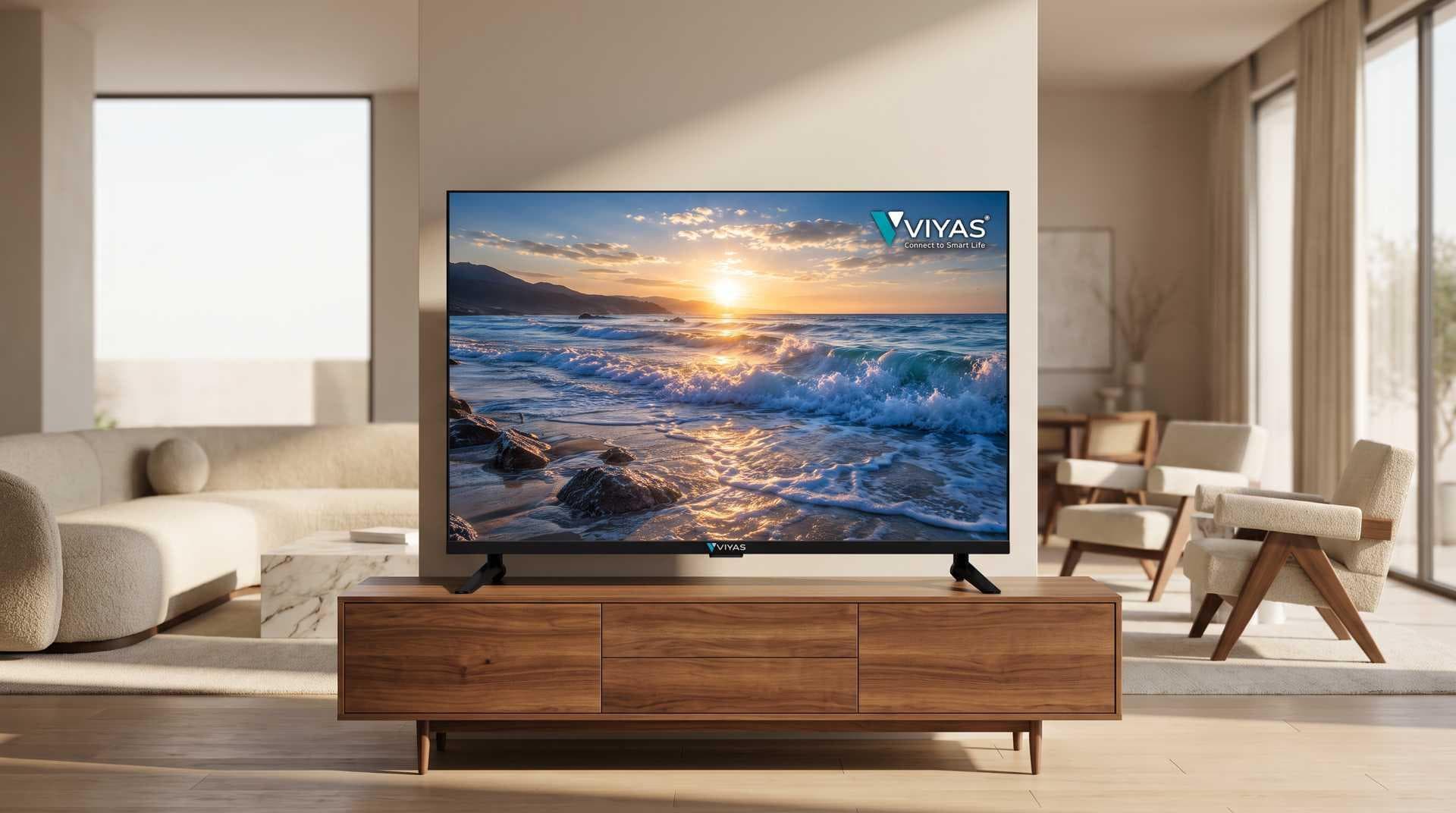 Viyas 43″ 4K UHD Smart TV, webOS photo 2