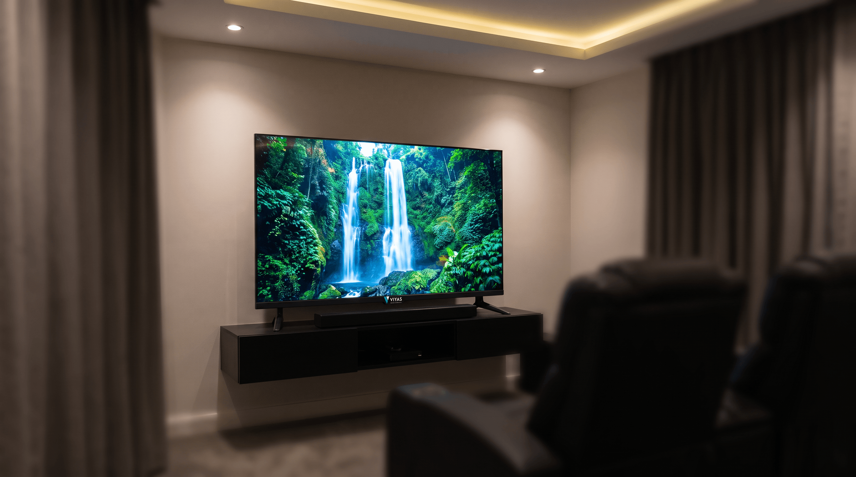 Viyas 50″ 4K UHD LED TV with Soundbar photo 4