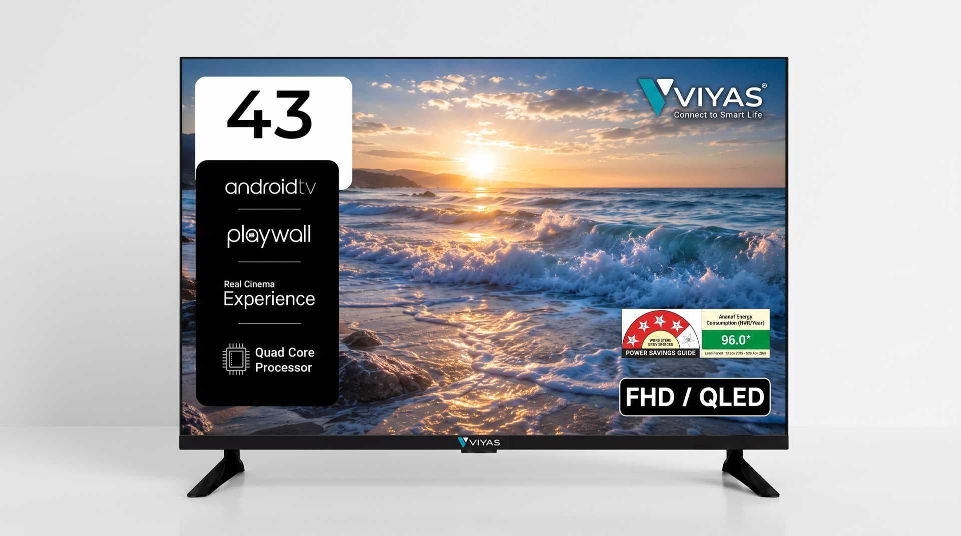 Viyas 43 inch smart TV